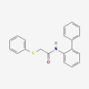 N-2-biphenylyl-2-(phenylthio)acetamide