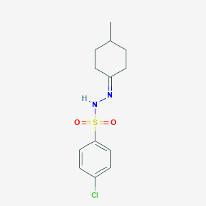 molecular formula C13H17ClN2O2S B455901 4-chloro-N'-(4-methylcyclohexylidene)benzenesulfonohydrazide 