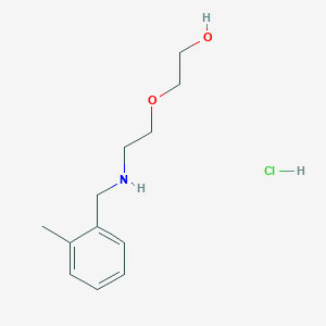 2-{2-[(2-methylbenzyl)amino]ethoxy}ethanol hydrochloride