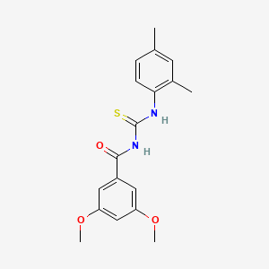 N-[(2,4-dimethylphenyl)carbamothioyl]-3,5-dimethoxybenzamide