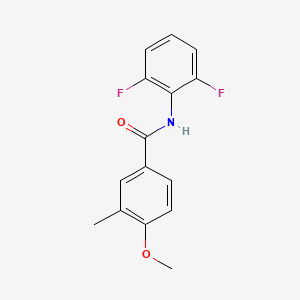 N-(2,6-difluorophenyl)-4-methoxy-3-methylbenzamide