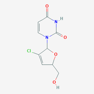 B045594 2'-Chloro-2',3'-didehydrodideoxyuridine CAS No. 115259-92-2