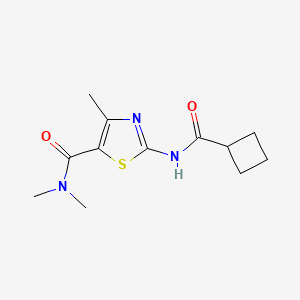 2-CYCLOBUTANEAMIDO-NN4-TRIMETHYL-13-THIAZOLE-5-CARBOXAMIDE