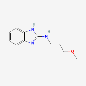 1H-Benzimidazol-2-amine, N-(3-methoxypropyl)-