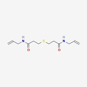 3,3'-sulfanediylbis[N-(prop-2-en-1-yl)propanamide]