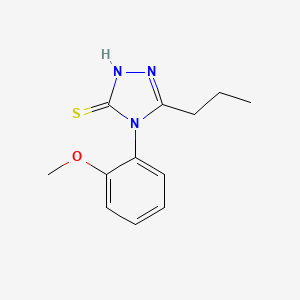 4-(2-methoxyphenyl)-5-propyl-4H-1,2,4-triazole-3-thiol