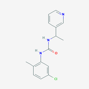 N-(5-CHLORO-2-METHYLPHENYL)-N'-[1-(3-PYRIDYL)ETHYL]UREA