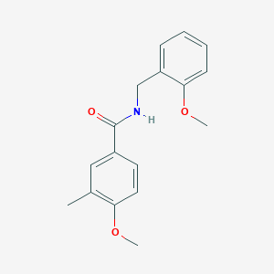 4-methoxy-N-(2-methoxybenzyl)-3-methylbenzamide