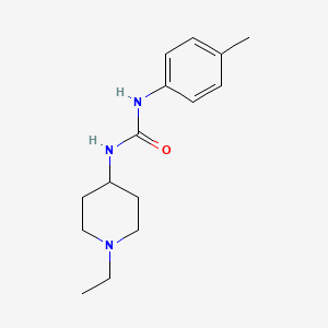 N-(1-ETHYL-4-PIPERIDYL)-N'-(4-METHYLPHENYL)UREA