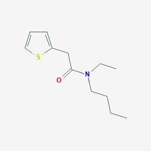 N-butyl-N-ethyl-2-(2-thienyl)acetamide