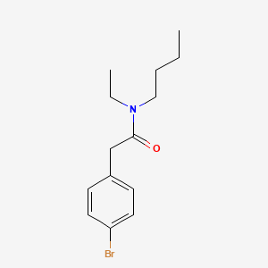 2-(4-bromophenyl)-N-butyl-N-ethylacetamide