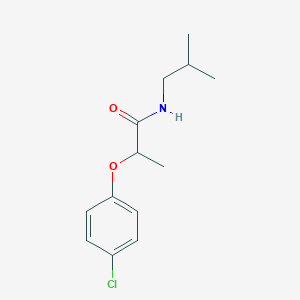 2-(4-chlorophenoxy)-N-(2-methylpropyl)propanamide