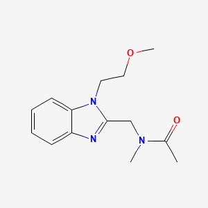 N-[[1-(2-Methoxyethyl)-1H-benzimidazol-2-yl]methyl]-N-methylacetamide