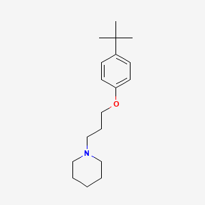 1-[3-(4-tert-butylphenoxy)propyl]piperidine