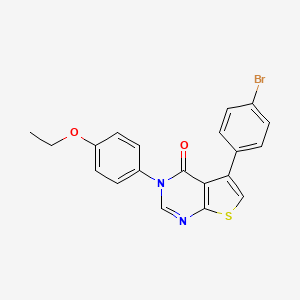 5-(4-bromophenyl)-3-(4-ethoxyphenyl)thieno[2,3-d]pyrimidin-4(3H)-one