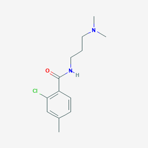 2-chloro-N-[3-(dimethylamino)propyl]-4-methylbenzamide