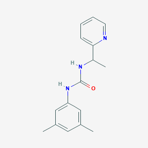 N-(3,5-DIMETHYLPHENYL)-N'-[1-(2-PYRIDYL)ETHYL]UREA