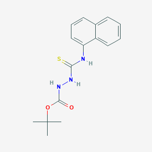 tert-butyl 2-[(1-naphthylamino)carbonothioyl]hydrazinecarboxylate