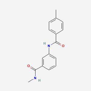 N-methyl-3-[(4-methylbenzoyl)amino]benzamide