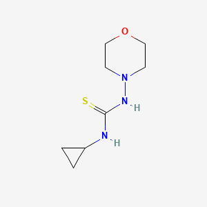 1-Cyclopropyl-3-morpholinothiourea