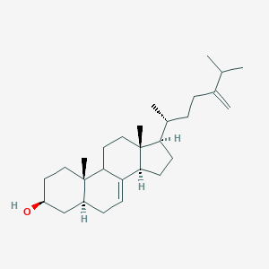 molecular formula C28H46O B045613 表胆固醇 CAS No. 474-68-0