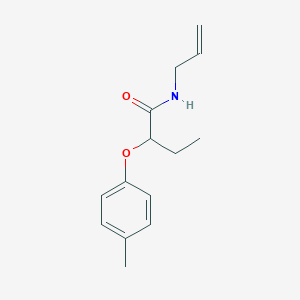 N-allyl-2-(4-methylphenoxy)butanamide