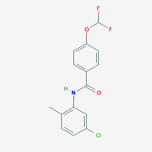 N-(5-chloro-2-methylphenyl)-4-(difluoromethoxy)benzamide