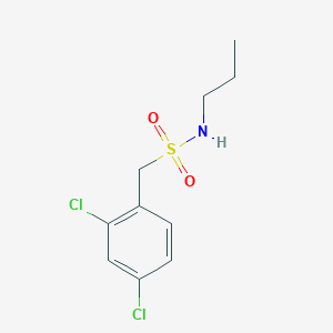 1-(2,4-dichlorophenyl)-N-propylmethanesulfonamide