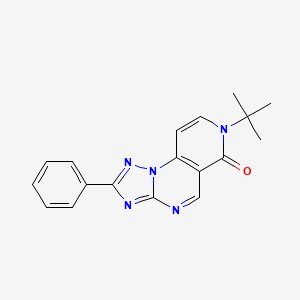 7-tert-butyl-2-phenylpyrido[3,4-e][1,2,4]triazolo[1,5-a]pyrimidin-6(7H)-one