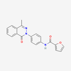 N-[4-(4-methyl-1-oxo-2(1H)-phthalazinyl)phenyl]-2-furamide