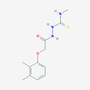 2-[(2,3-dimethylphenoxy)acetyl]-N-methylhydrazinecarbothioamide