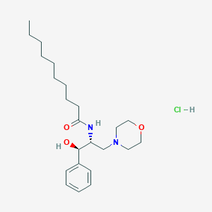 molecular formula C23H39ClN2O3 B045620 d-赤藓糖醇-PDMP CAS No. 80938-69-8