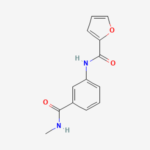 N-[3-(methylcarbamoyl)phenyl]furan-2-carboxamide