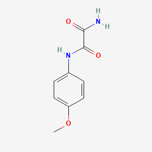 molecular formula C9H10N2O3 B4562285 N-(4-methoxyphenyl)ethanediamide 