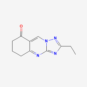 2-ethyl-6,7-dihydro[1,2,4]triazolo[5,1-b]quinazolin-8(5H)-one