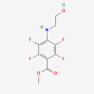 methyl 2,3,5,6-tetrafluoro-4-[(2-hydroxyethyl)amino]benzoate