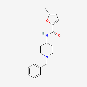 N-(1-benzylpiperidin-4-yl)-5-methylfuran-2-carboxamide