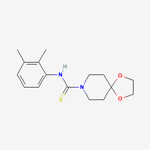 N-(2,3-dimethylphenyl)-1,4-dioxa-8-azaspiro[4.5]decane-8-carbothioamide