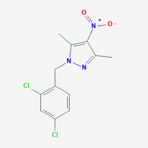 1-(2,4-dichlorobenzyl)-3,5-dimethyl-4-nitro-1H-pyrazole