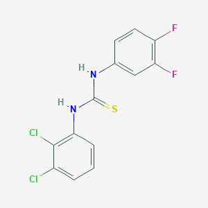 N-(2,3-dichlorophenyl)-N'-(3,4-difluorophenyl)thiourea