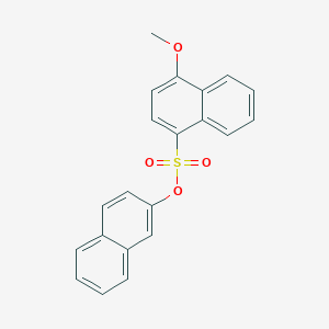 Naphthalen-2-yl 4-methoxynaphthalene-1-sulfonate