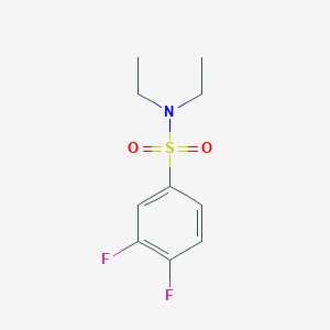 N~1~,N~1~-DIETHYL-3,4-DIFLUORO-1-BENZENESULFONAMIDE