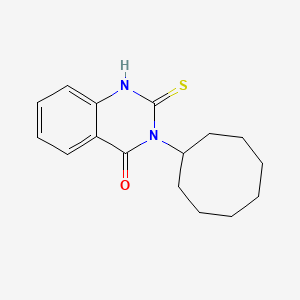 3-cyclooctyl-2-mercapto-4(3H)-quinazolinone