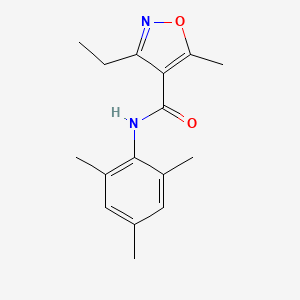 3-ethyl-N-mesityl-5-methyl-4-isoxazolecarboxamide