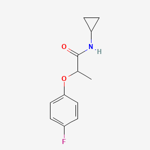 N-cyclopropyl-2-(4-fluorophenoxy)propanamide