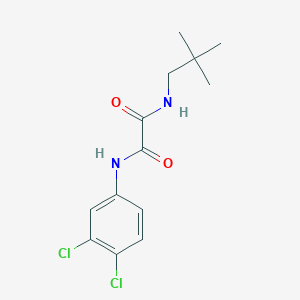 N'-(3,4-dichlorophenyl)-N-(2,2-dimethylpropyl)oxamide