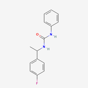 N-[1-(4-fluorophenyl)ethyl]-N'-phenylurea