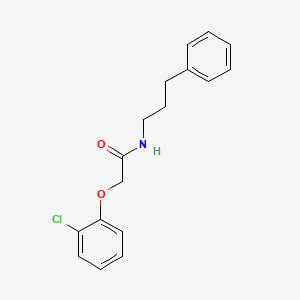 2-(2-chlorophenoxy)-N-(3-phenylpropyl)acetamide