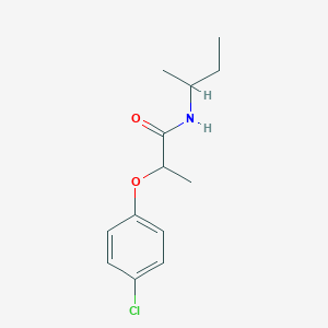 N-(butan-2-yl)-2-(4-chlorophenoxy)propanamide