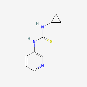 N-cyclopropyl-N'-3-pyridinylthiourea